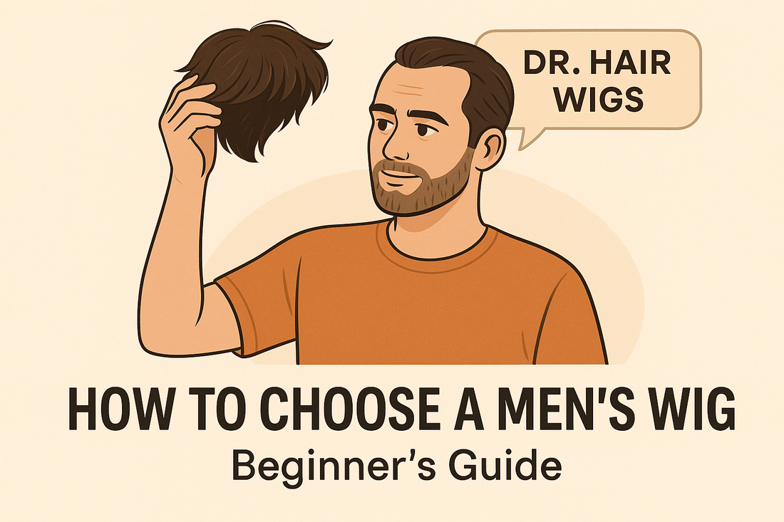 How to Choose the Right Wig: The Ultimate Beginner’s Guide for Men